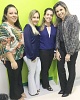 Equipe de apoio do setor: Adriana Fidelix Morgado, Bruna Trigueiro, Vanessa Silvrio e Ana Caroline Medeiros